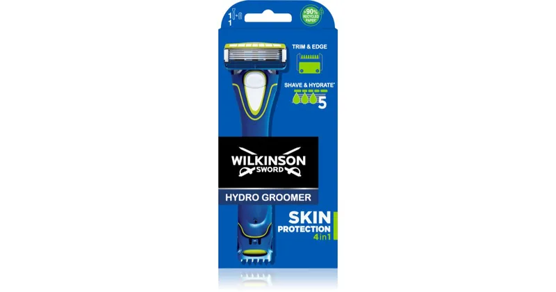 Spade Wilkinson Battery-powered razor + 1 Hydro 5 Groomer replacement head