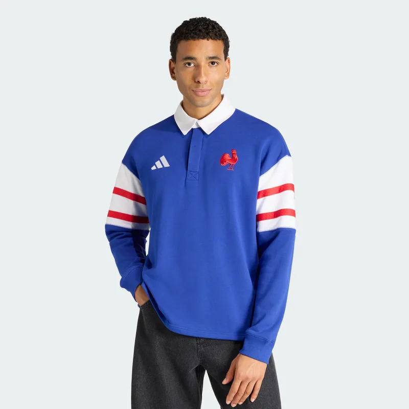 adidas M Ffr Heritage Polo-Ffr Rugby Polo Shirt (Long Sle (9000264266_65894)