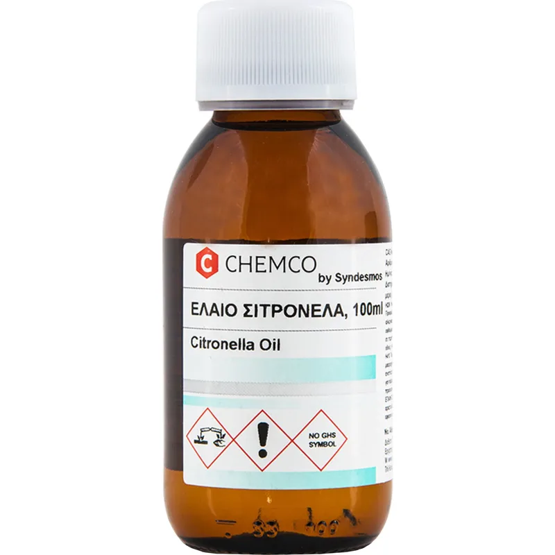Chemco Citronella Oil Έλαιο Σιτρονέλας για Καλλυντική Χρήση 100ml