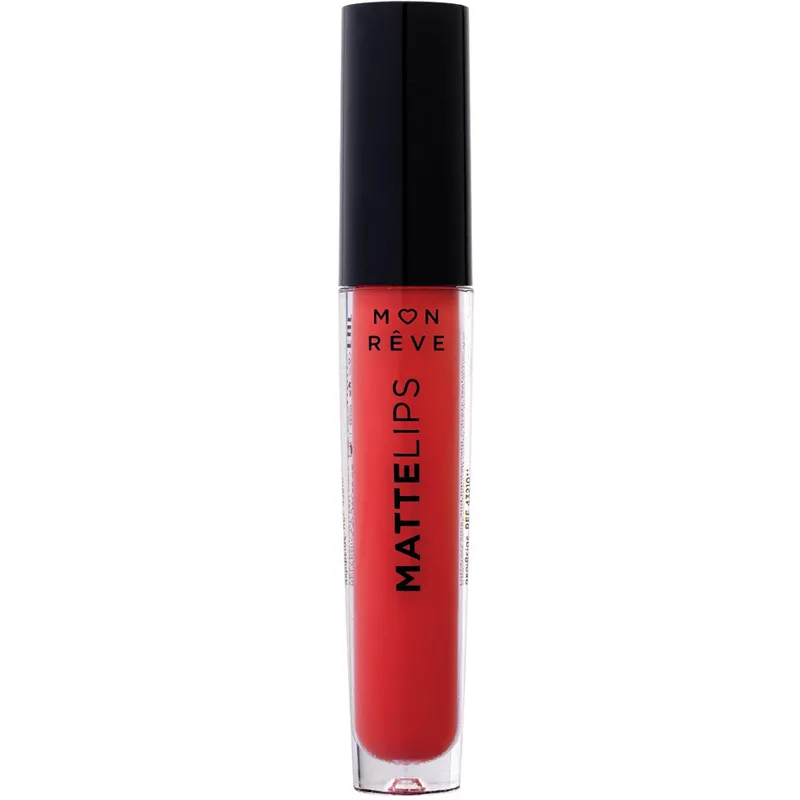 Mon Reve Matte Lips Liquid Lipstick Υγρό Ματ Κραγιόν με Πλούσιο Χρώμα Μεγάλης Διάρκειας 4ml - 11