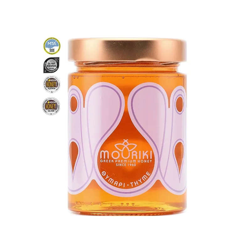 Μέλι από Θυμάρι - Mouriki Honey - 450gr Ελλάδα No Sugar Added Lactose Free Palm Oil Free