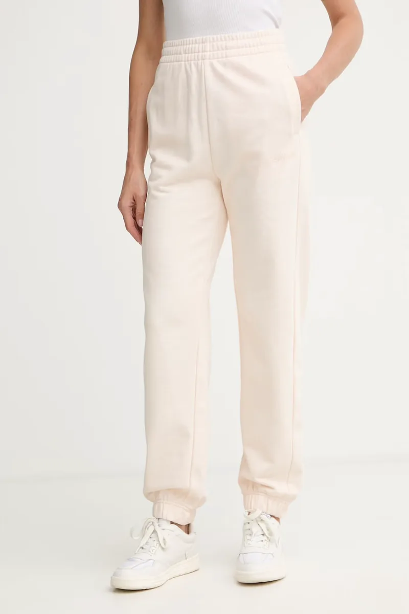 Calvin Klein παντελόνι επίσημο γυναικείο βαμβακερό