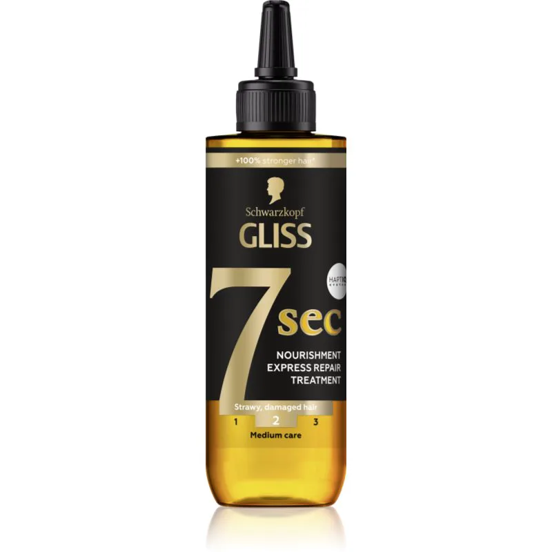 Schwarzkopf Gliss Oil Nutritive αναγεννητική φροντίδα για αδύναμα, ταλαιπωρημένα μαλλιά 200 ml