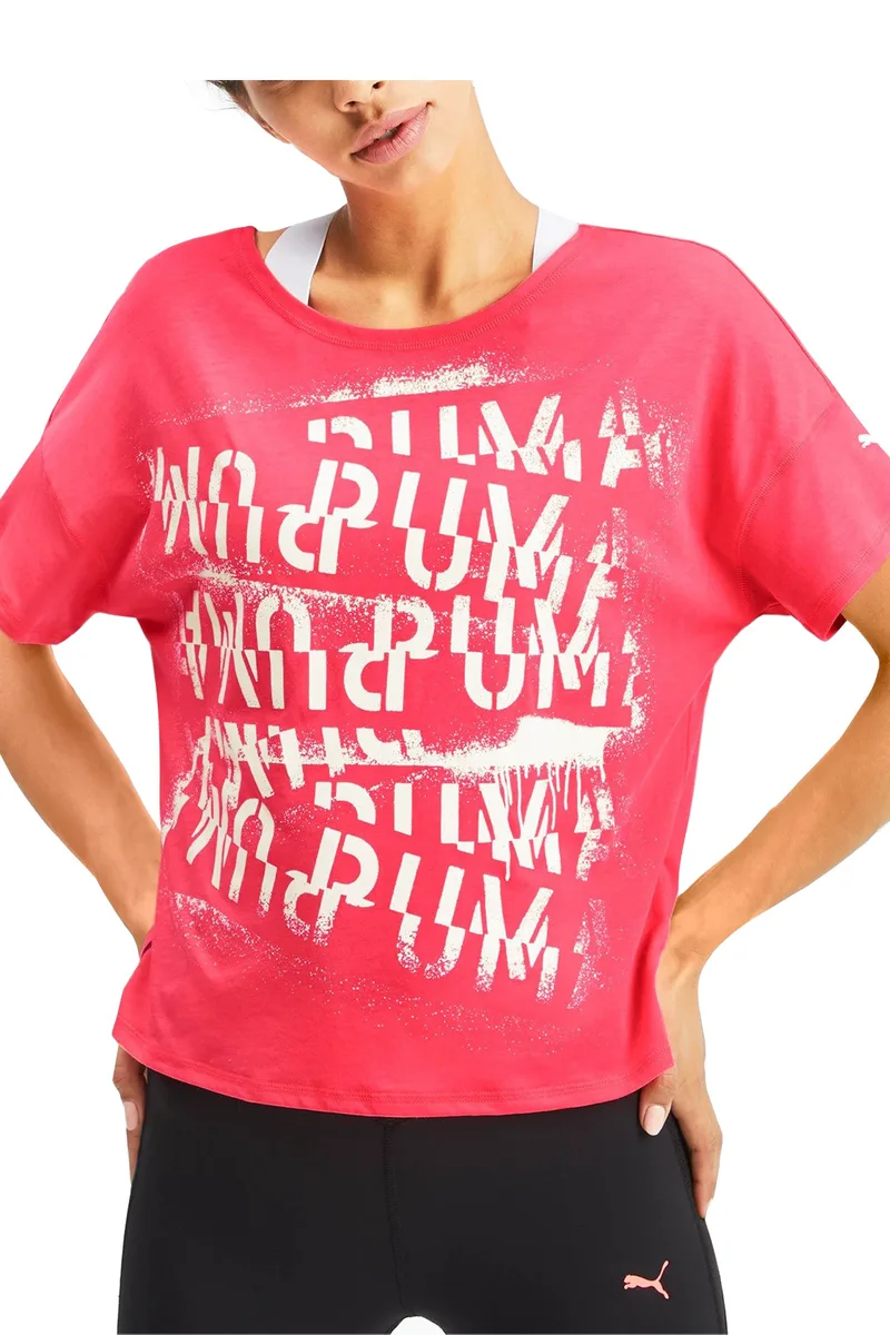 Μπλούζα Κοντομάνικη Puma Hit Feel It 518319-01 Γυναικείο