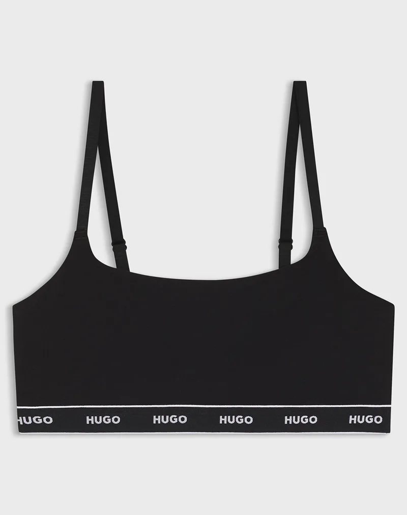 HUGO TWIN BRALETTE DESIGN 10272521 01 50545712-972 Black