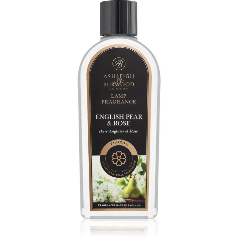 Ashleigh & Burwood London Lamp Fragrance English Pear & Rose ανταλλακτικό καταλυτικού λαμπτήρα 500 ml