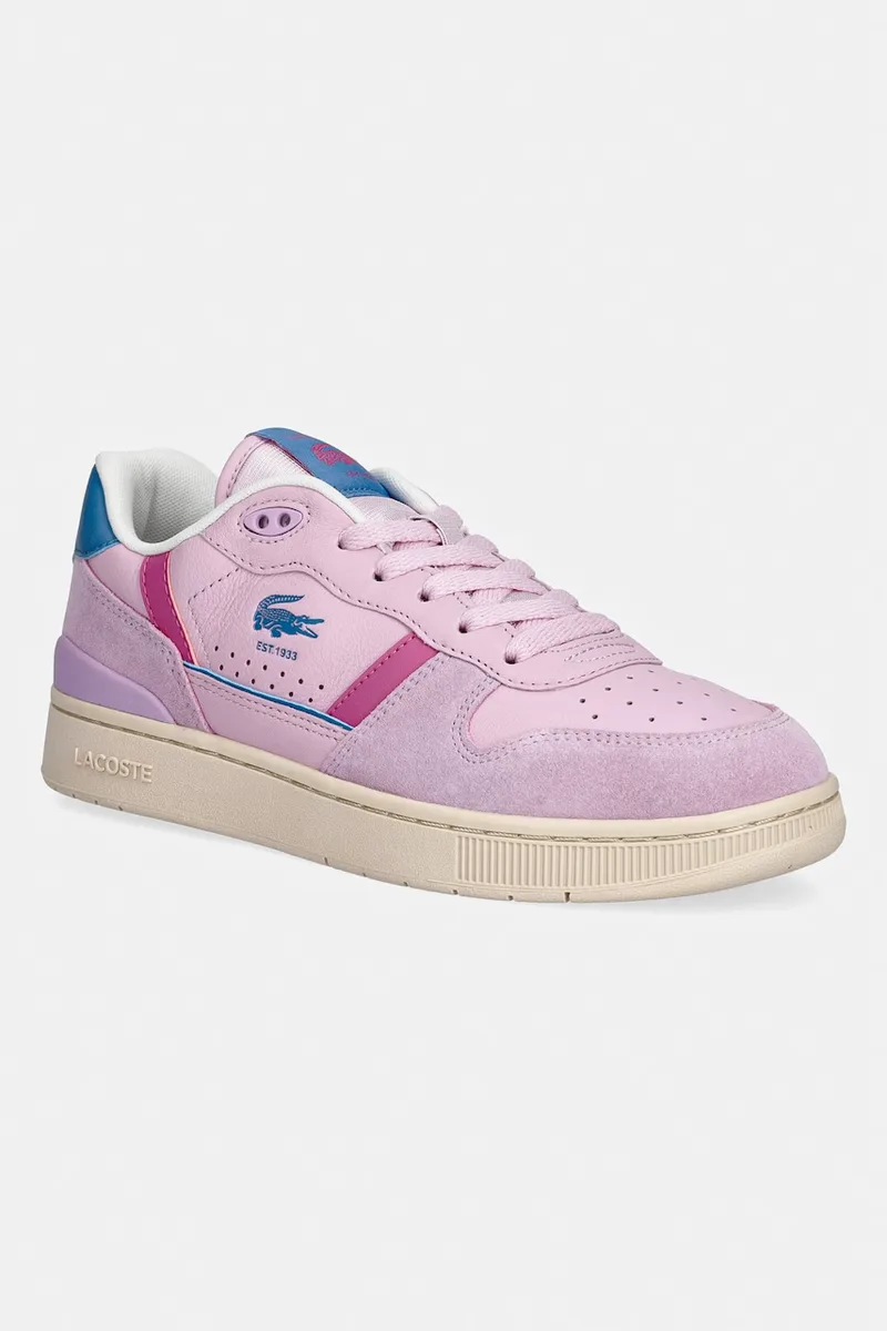 Lacoste T-CLIP SET 126 sneakers γυναικεία δερμάτινα