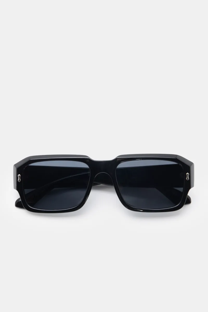 Γυαλιά Ηλιού Geometric Square Bold Frame - Μαύρο