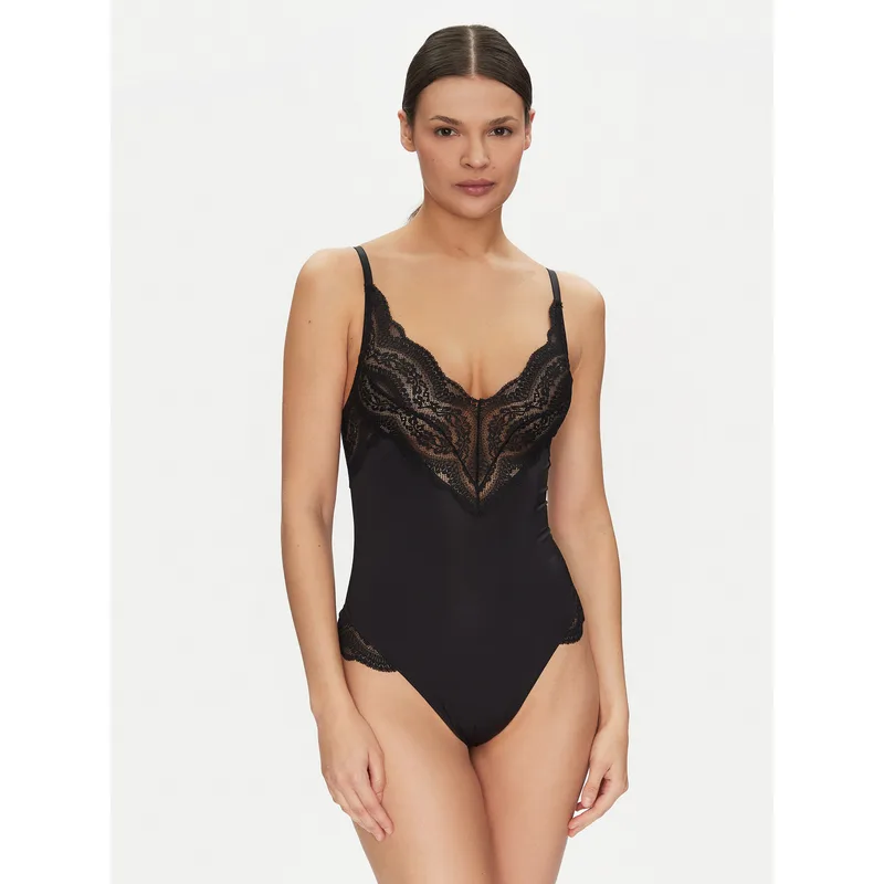 Hunkemöller κορμάκι Ashely 300908 Μαύρο