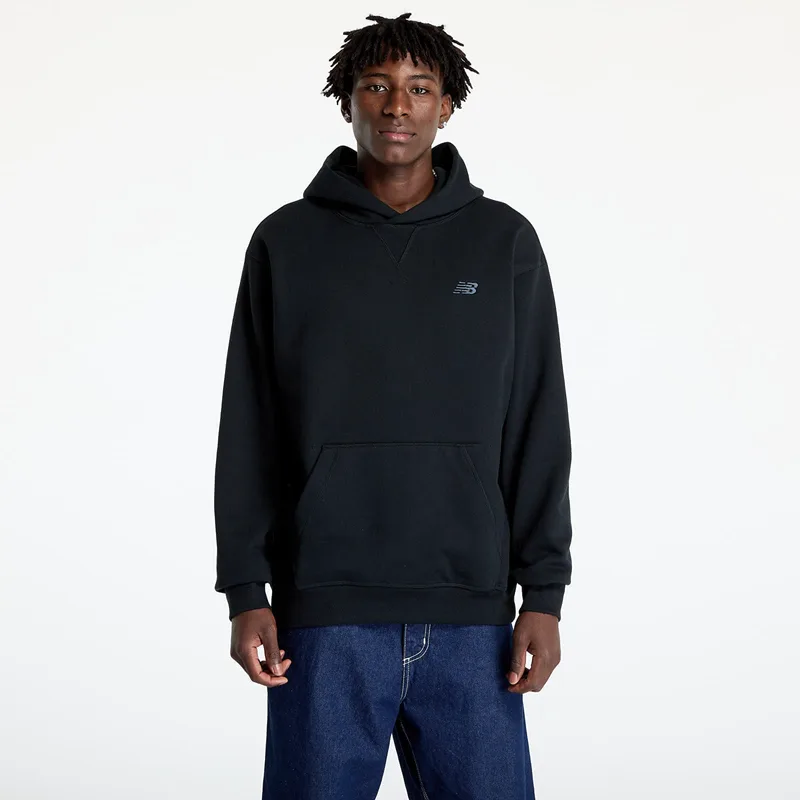 Φούτερ New Balance Athletics French Terry Hoodie Black L