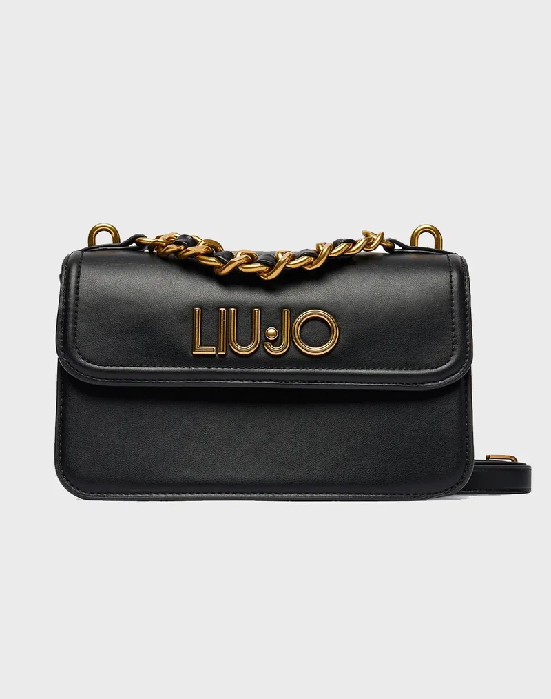 LIU JO AC_AA6A39_MIN OF 2_ECS M CROSSBODY ΤΣΑΝΤΑ ΓΥΝΑΙΚΕΙΟ AA6121E0958-22222 Black