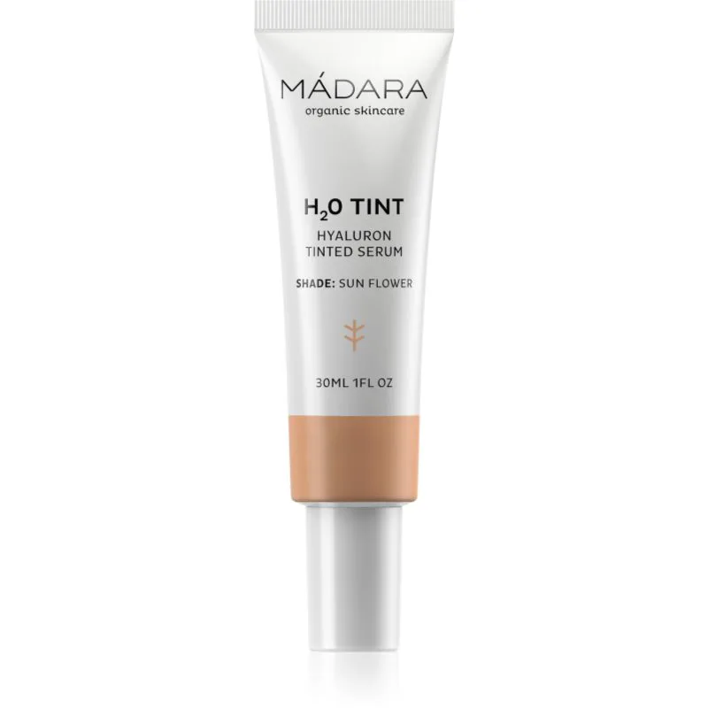 MÁDARA H2O Tint ενυδατική κρέμα με χρώμα απόχρωση #3 Sun Flower 30 ml
