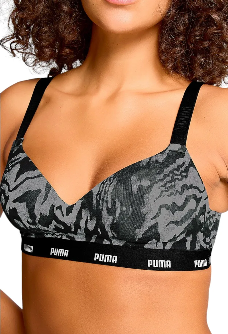 Μπουστάκι Puma Printed Padded Top 1P 701231985-001 Γυναικείο