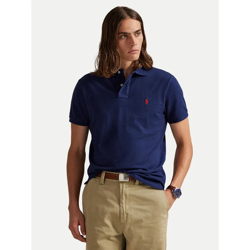 Polo Ralph Lauren Polo Core Replen 710782592 Σκούρο μπλε Custom Slim Fit