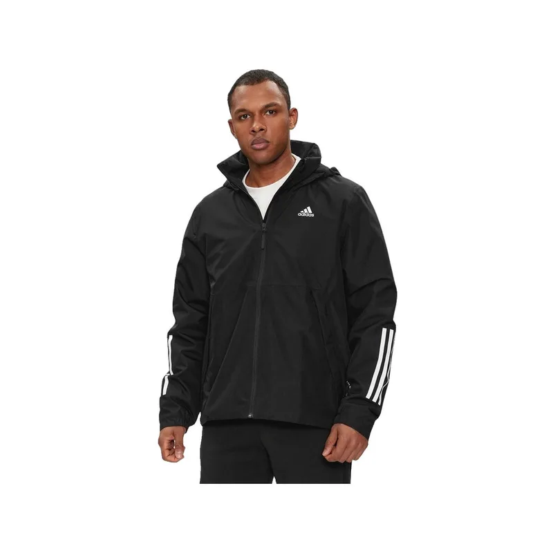 Μπουφάν adidas Veste BSC 3 Stripes RAIN.RDY polyester recyclé 100%