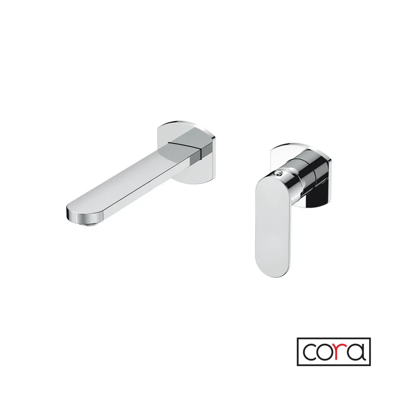 Μπαταρία Νιπτήρα Εντοιχισμού Cora Mist σειρά 3518-100 Χρωμέ