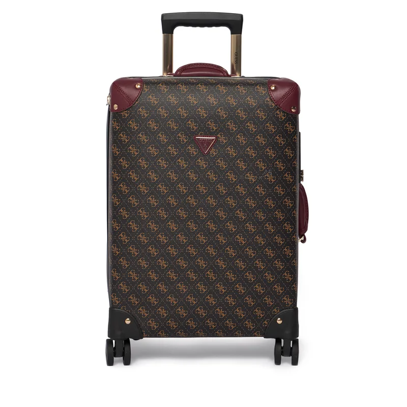 Βαλίτσα Καμπίνας Guess Latona Travel TWLQ92 11983 Καφέ