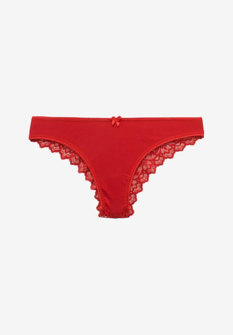 ΓΥΝΑΙΚΕΙΟ ΕΣΩΡΟΥΧΟ BRAZIL BERRAK ΜΕ ΔΑΝΤΕΛΑ RED +amp; BLACK DREAM Κόκκινο