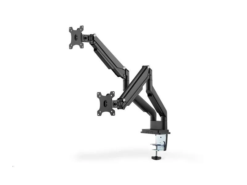 DIGITUS TIS 15"-32" 2TFT 3Gelenke schwarz Max.9KG Gasfeder
