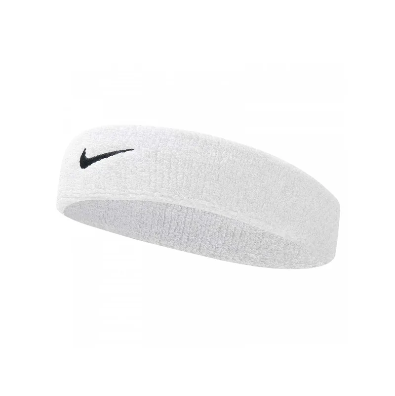 NIKE SWOOSH HEADBAND ΑΣΠΡΟ