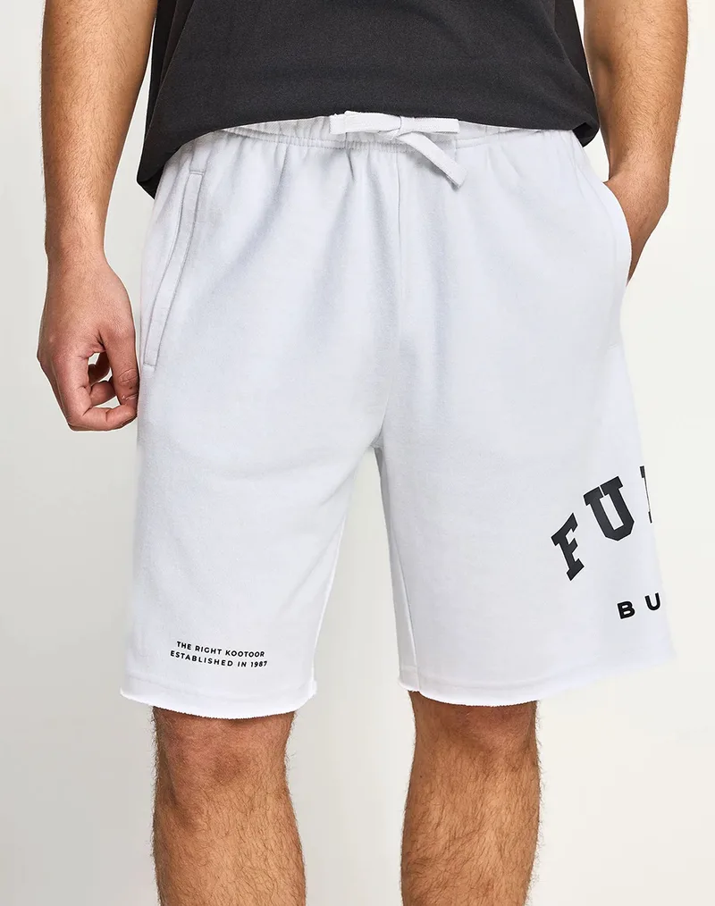 FUNKY BUDDHA Shorts FBM013-051-03-WHITE White