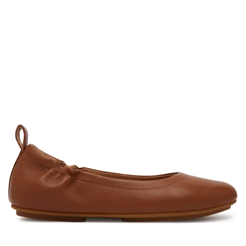 Μπαλαρίνες FitFlop Q74 592 Καφέ