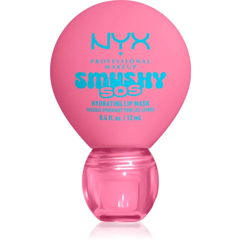 NYX Professional Makeup Smushy SOS ενυδατική μάσκα χειλιών απόχρωση 04 Guava Glaze 12 ml