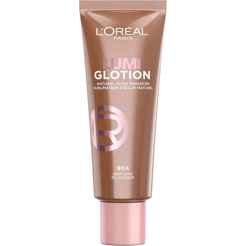 L'Oreal Paris Lumi Glotion Natural Glow Enhancher Fluid Highlighter Προσώπου & Σώματος που Ενισχύει την Λάμψη 40ml - 904 Deep Glow