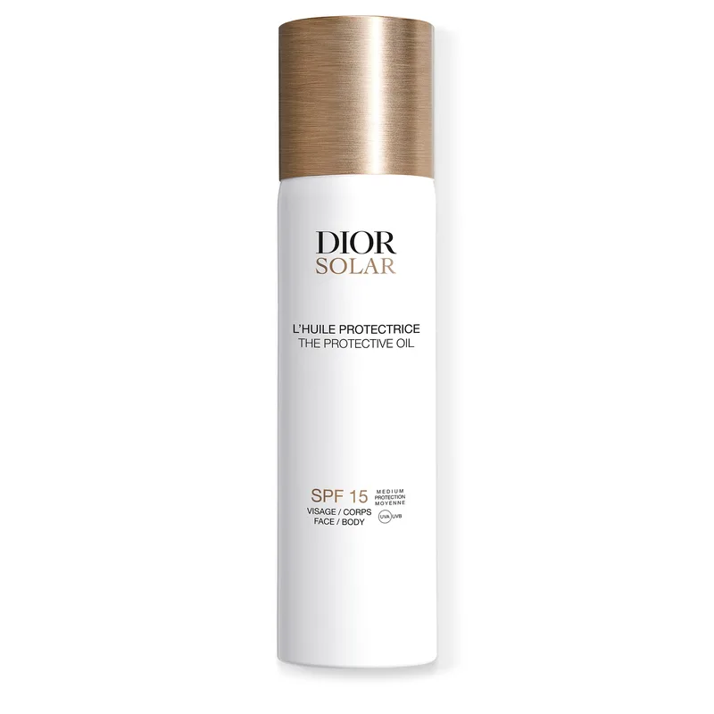 Solar The Protective Face and Body Oil SPF 15 Sunscreen Oil - Sun Spray - Medium Protection 125ml