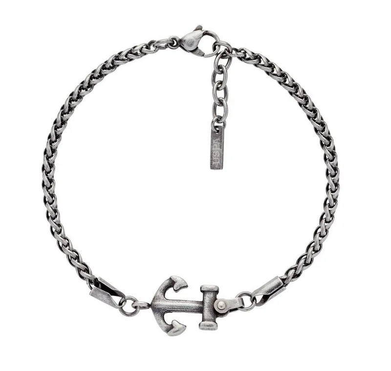 U.S. POLO Βραχιόλι από Ανοξείδωτο ατσάλι Silver JW9333BR