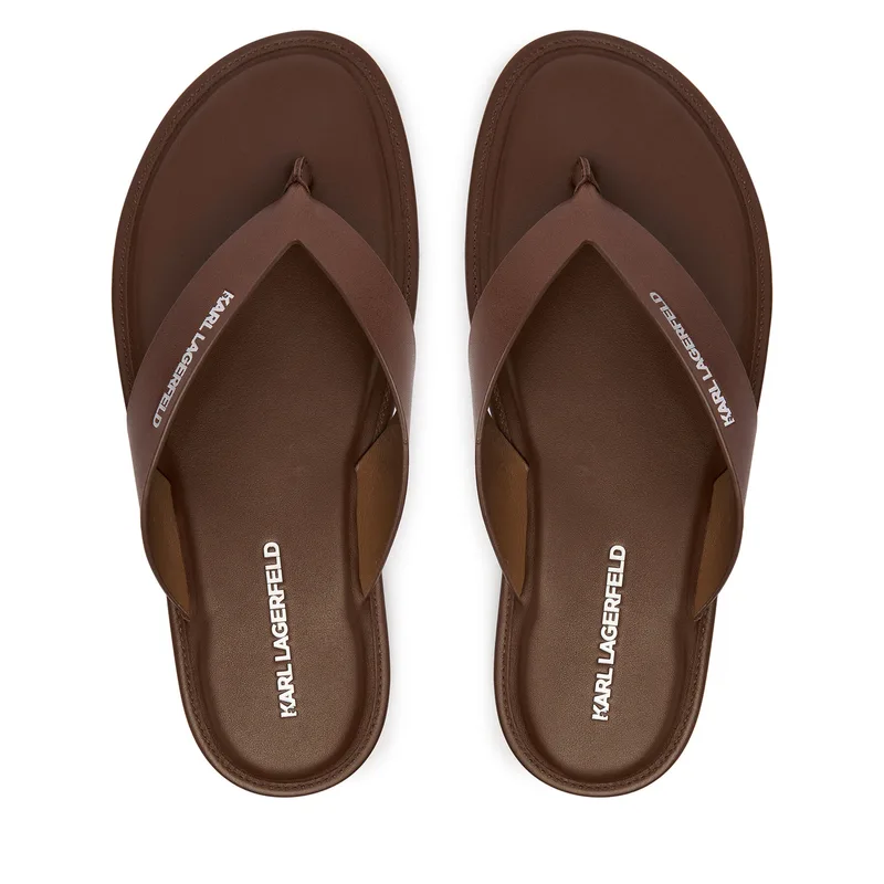 Σαγιονάρες KARL LAGERFELD Kastor IV KL70206C Καφέ