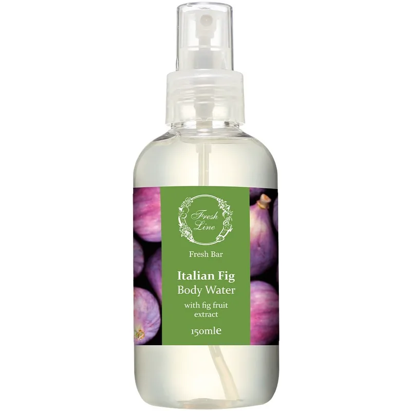 Fresh Line Fresh Bar Italian Fig Body Water Εκλεπτυσμένο & Μεσογειακό Αρωματικό Νερό Σώματος Φυσικής Σύνθεσης με Ιταλικό Σύκο 150ml