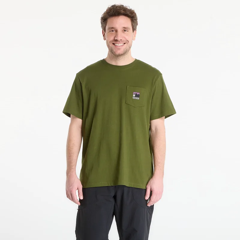 T-shirt The North Face Mountain Logo Relaxed Short Sleeve Tee-Graphic Woodland Green S