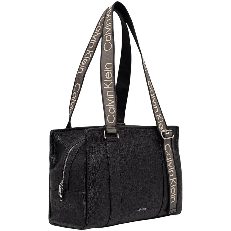 Τσάντα Calvin Klein Jeans WEBBING ADJ STRAP TOTE LV04F3644G