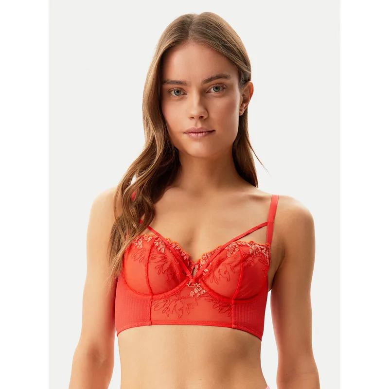 Chantelle Σουτιέν με μπανέλα Spice C22BK6 Κόκκινο