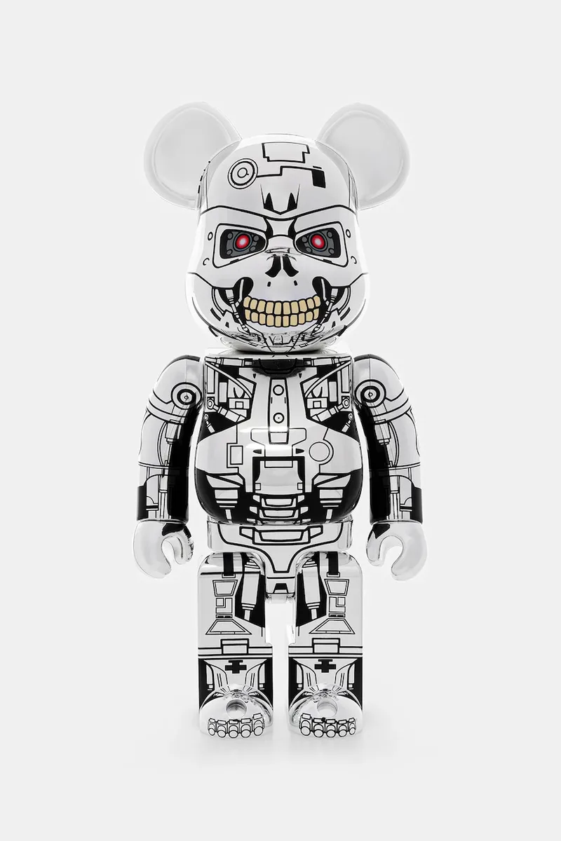 Διακοσμητική φιγούρα Medicom Toy Be@rbrick Endoskeleton (T2 Ver.) 400%