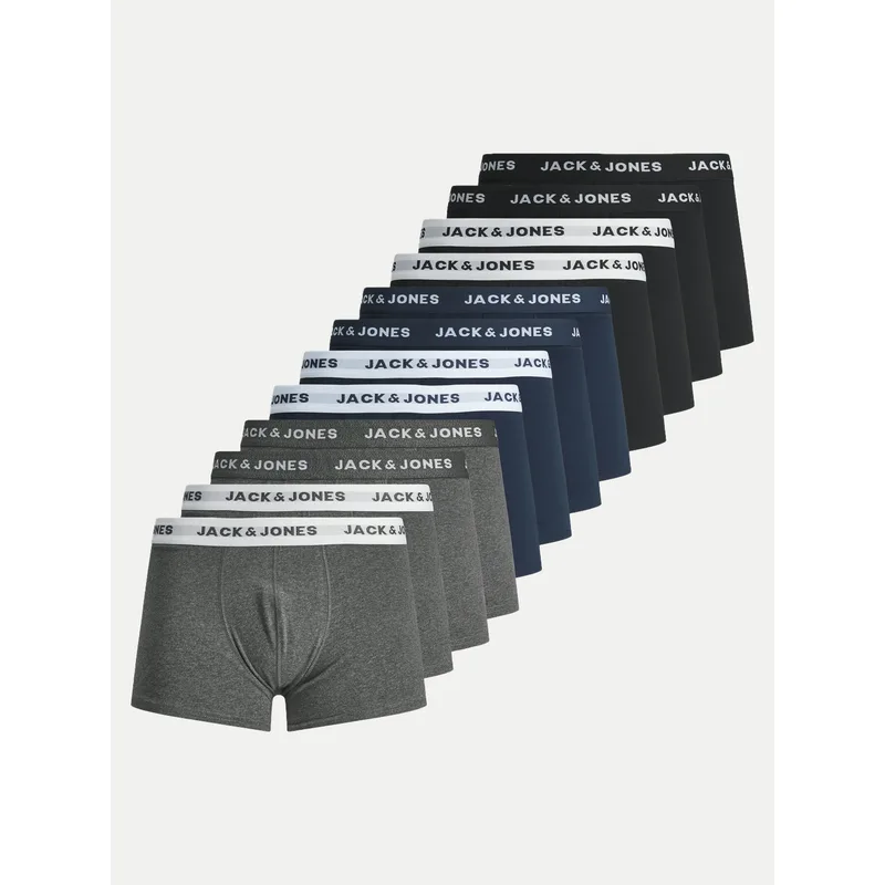 Jack & Jones Σετ μποξεράκια Solid 12189935 Έγχρωμο