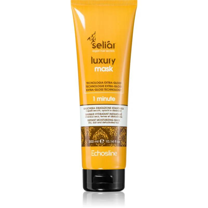 Echosline Seliár Luxury θρεπτική μάσκα για λεία και λαμπερά μαλλιά 300 ml
