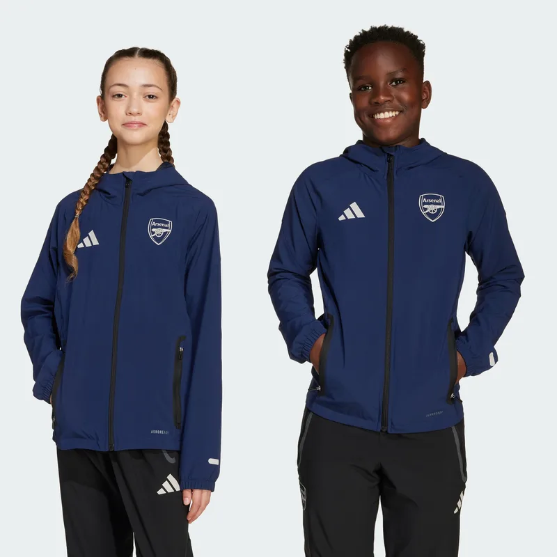adidas Arsenal FC Tiro 25 Competition Vis Tech Travel Παιδικό Αδιάβροχο Μπουφάν Προπόνησης (9000250903_24962)