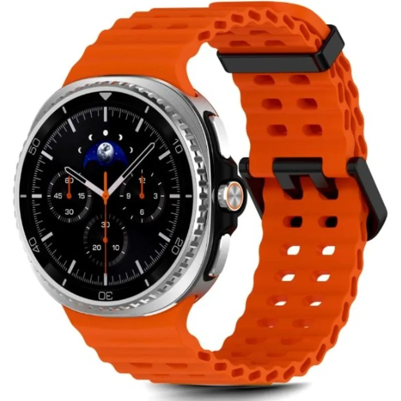 Λουράκι Samsung Galaxy Watch 8 Classic / Watch 8 (46/44/40mm) Tech-Protect Iconband Pro Σιλικόνης - Sunburst Πορτοκαλί (5906302331192)
