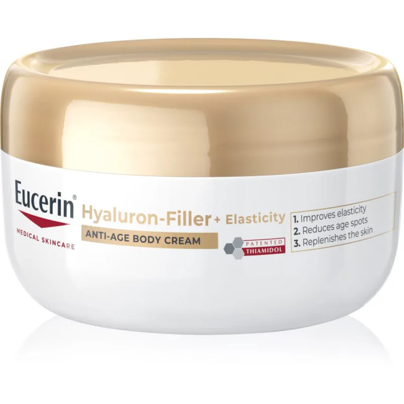 Eucerin Hyaluron-Filler + Elasticity Anti-Age Body Cream Κρέμα σώματος με αναζωογονητικά αποτέλεσματα 200 ml