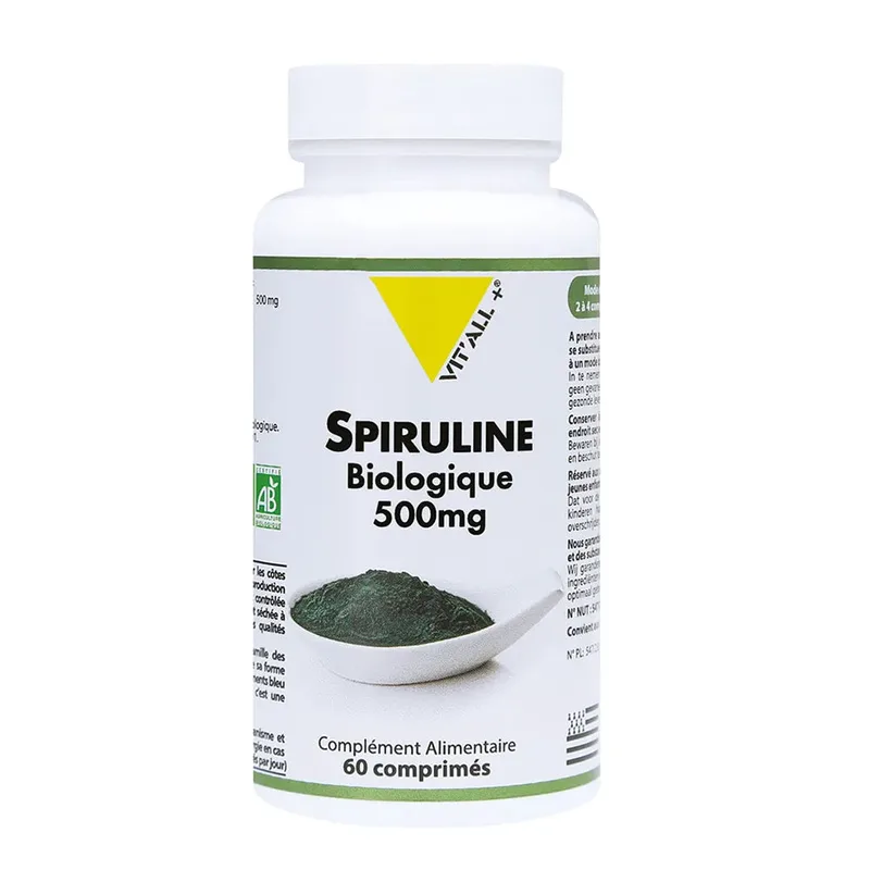Vit'All+ Vit'all+ Spirulina Bio 500mg 60 capsules