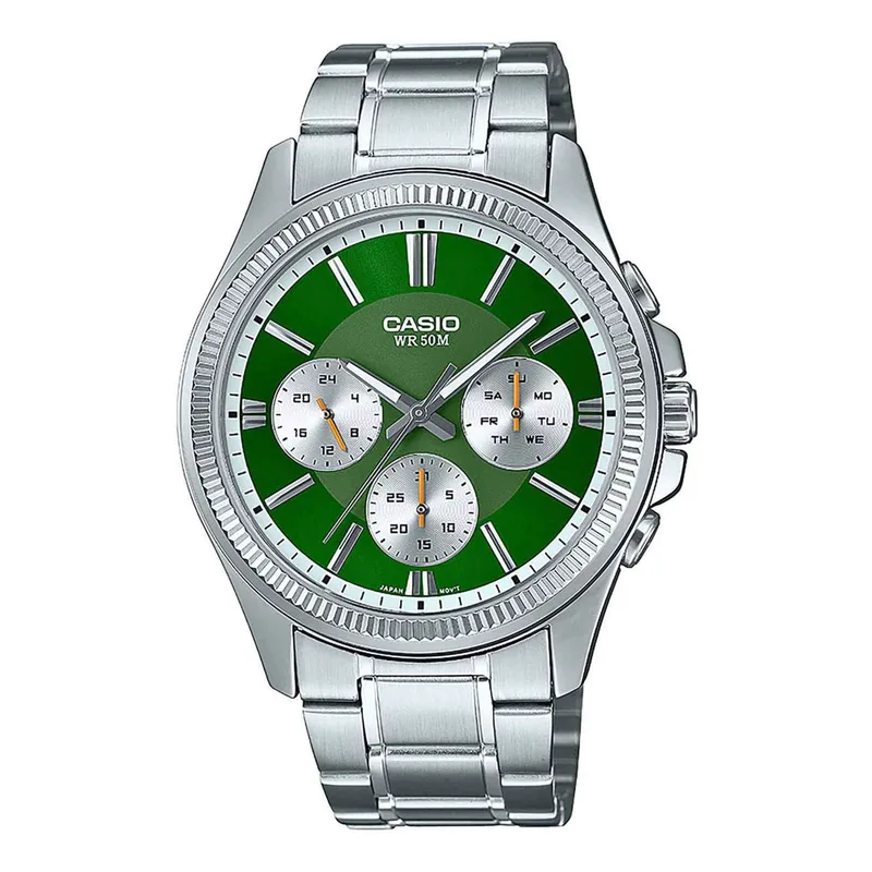 CASIO Stainless Steel Bracelet MTP-1375PD-3AVEF
