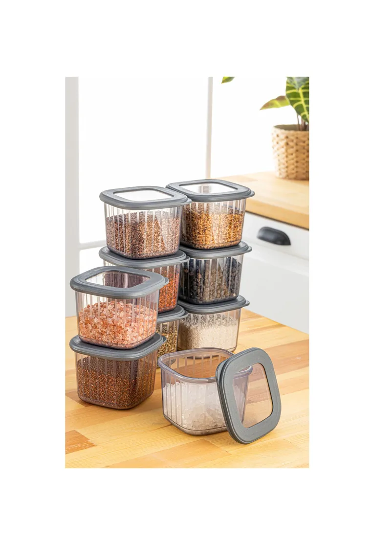 Kitchen Storage Boxes - Σετ Κουτιά Αποθήκευσης 9 τμχ Heritage