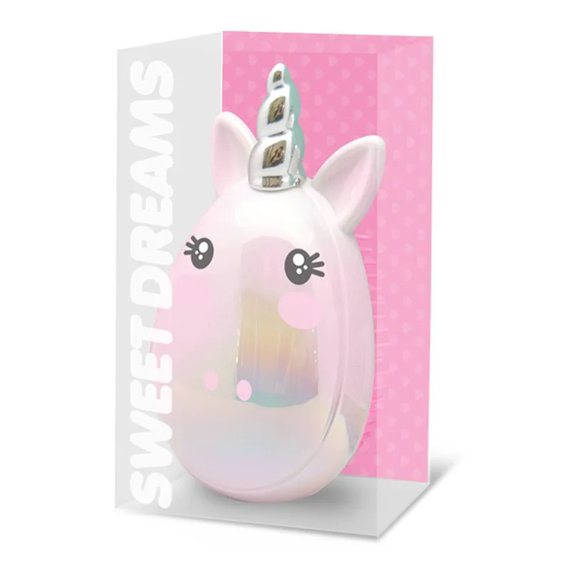 Παιδική Βούρτσα Ξεμπερδέματος Μαλλιών Sweet Dreams Unicorn Ροζ KL10871_P