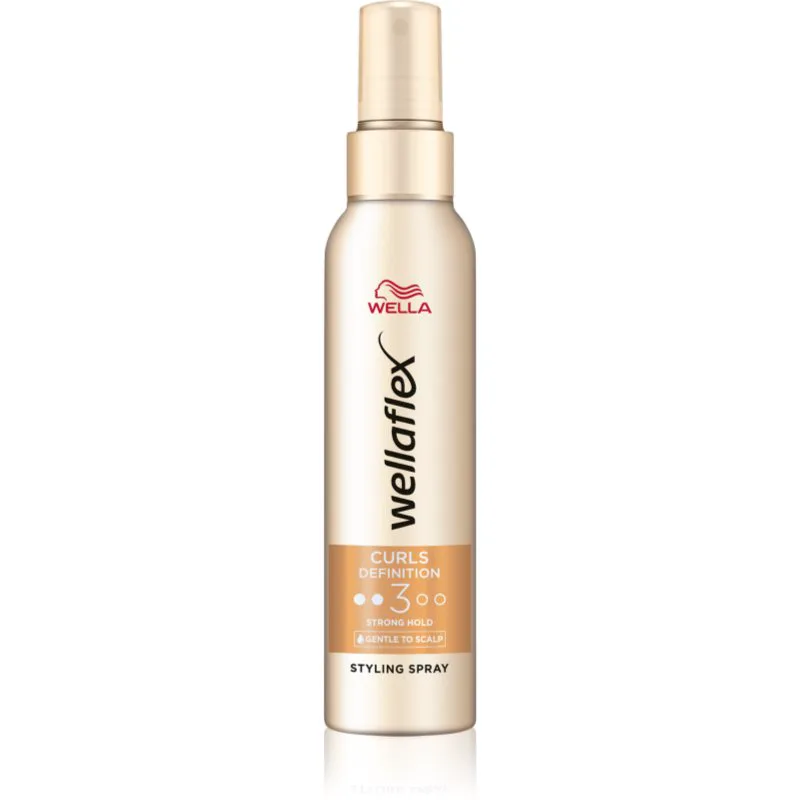 Wella Wellaflex Curls Definition τζελ σε σπρέι για σγουρά μαλλιά ισχυρό κράτημα (ενίσχυση) 150 ml
