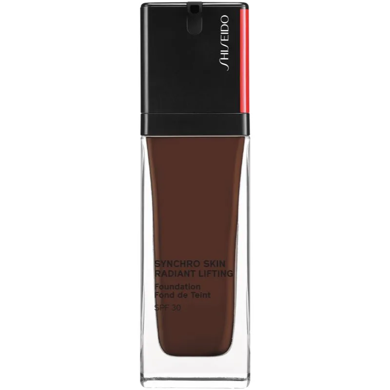 Shiseido Synchro Skin Radiant Lifting Foundation λαμπρυντικό ανυψωτικό μεικ απ SPF 30 απόχρωση 560 Obsidian 30 ml