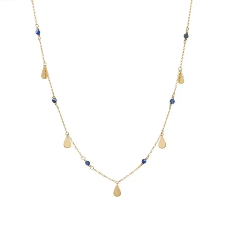 Χρυσό κολιέ Lapis Κ9 με μοτίφ 046288 046288 Χρυσός 9 Καράτια