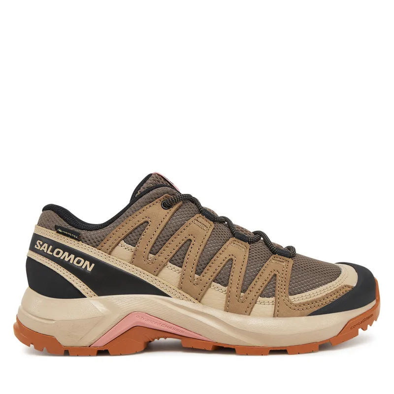 Παπούτσια πεζοπορίας Salomon X-Adventure Recon Gore Tex L47815500 Καφέ