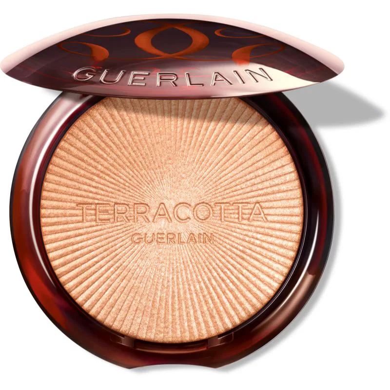 GUERLAIN Terracotta Luminizer μπρονζερ λαμπρυντική πούδρα απόχρωση 00 Cool Ivory 7 γρ